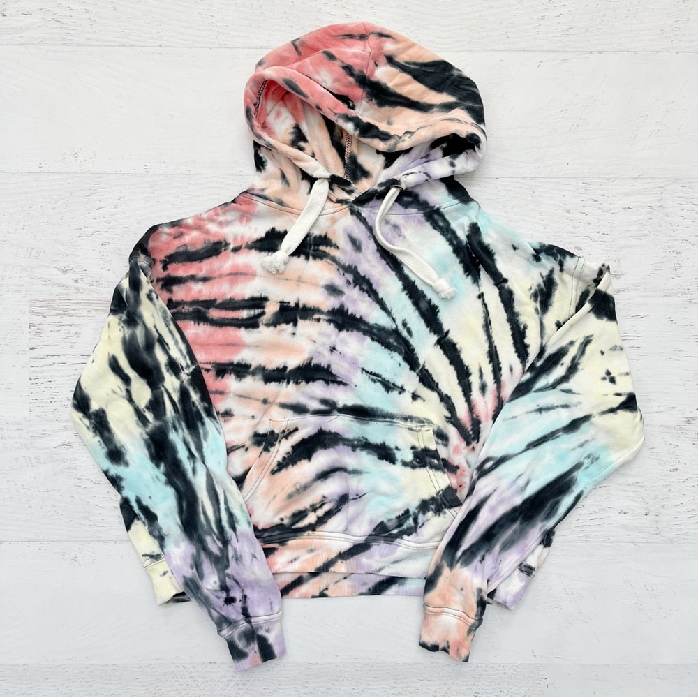 Vintage Havana Tie-Dye Hoodie - Multicolor